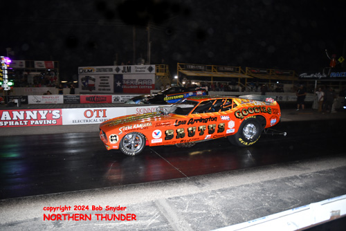 Chris Schneider (near lane) vs 
Clay Cunningham (far lane)